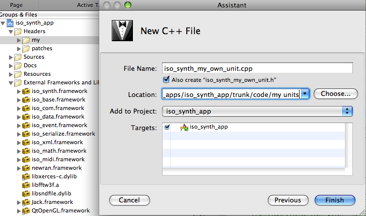 create a c++ file